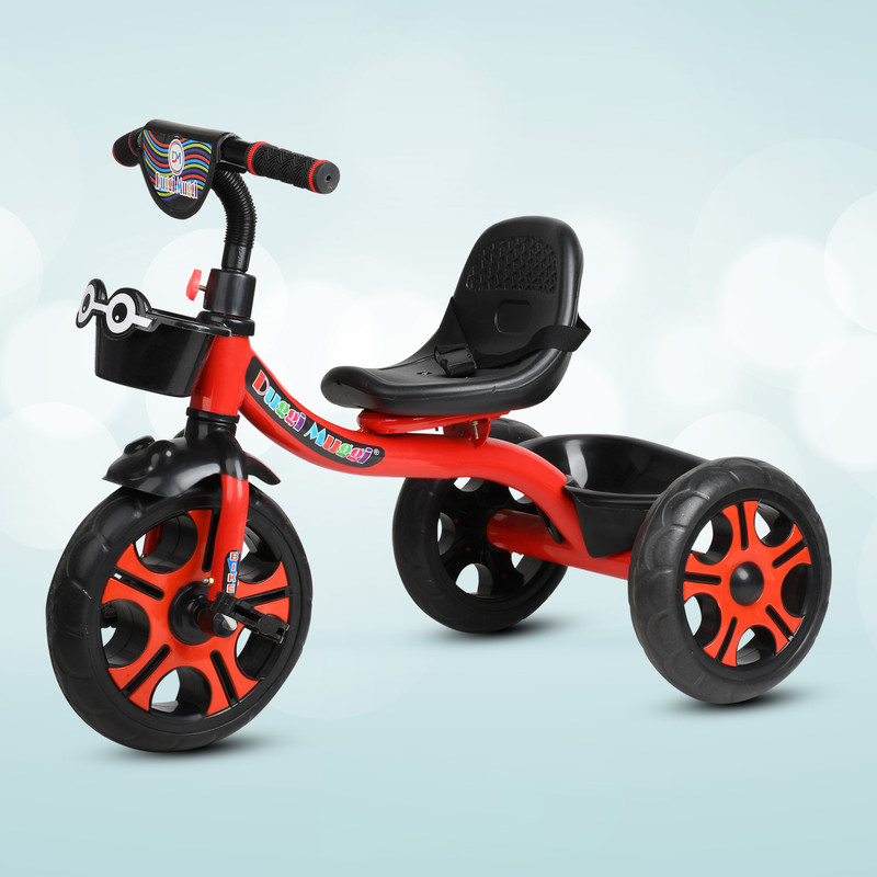 NEXOVA Premium Tricycle FOR BABY GIRLS OR BABY BOYS Recommended for Toddlers 2-5 Year Kids TriCycle Tricycle(Black)