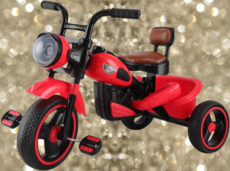 DUGGI MUGGI TRICYCLE FOR KIDS WITH WEIGHT CAPACITY 50 KG N TORQUE TRICYCLE TRICYCLE for 2,3,4,5 Years Baby Boys or Baby Girls Tricycle(Black)