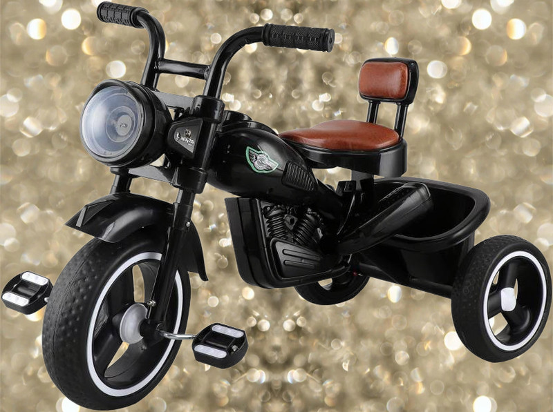 DUGGI MUGGI TRICYCLE FOR KIDS WITH WEIGHT CAPACITY 50 KG N TORQUE TRICYCLE TRICYCLE for 2,3,4,5 Years Baby Boys or Baby Girls Tricycle(Black)