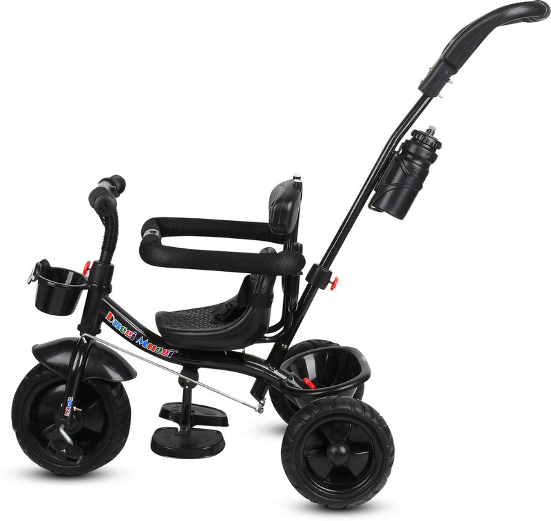 NEXOVA Tricycle Plug N Play Kids/Baby Tricycle with Parental Control,Safety Guard Rail N-5 Black 1-5 Year Kids Tricycle Tricycle(Black)