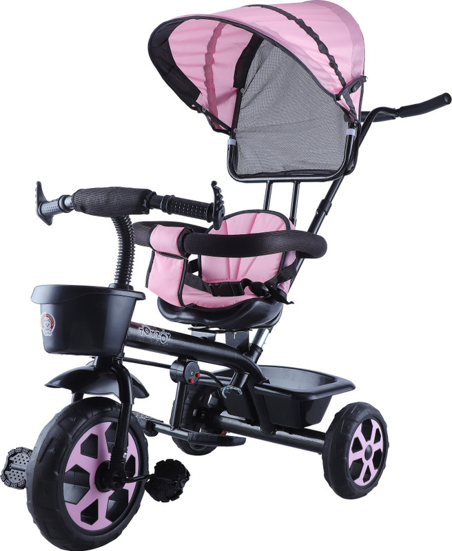 Toyzoy Toyzoy Fizzy Ride For Boys & Girls Age Group 2+ Years TZ_552 Tricycle(Pink)