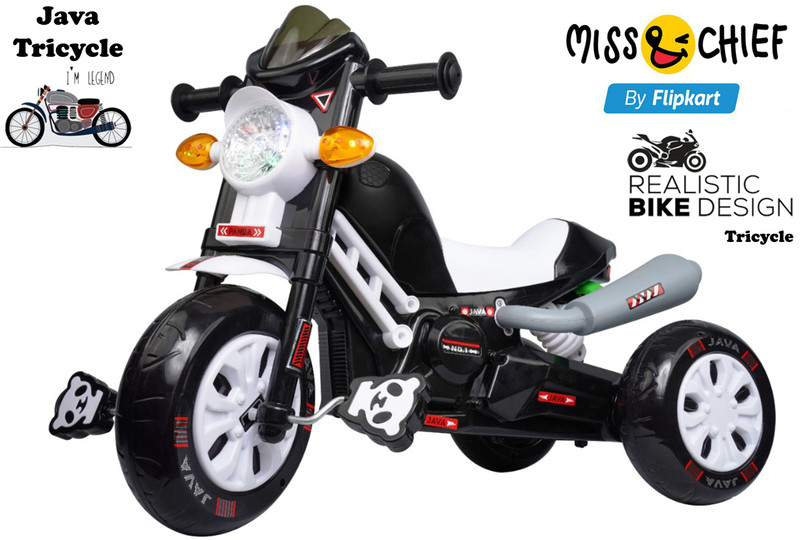 Miss & Chief Java Pedal Tricycle for kids Tricycle(Black)