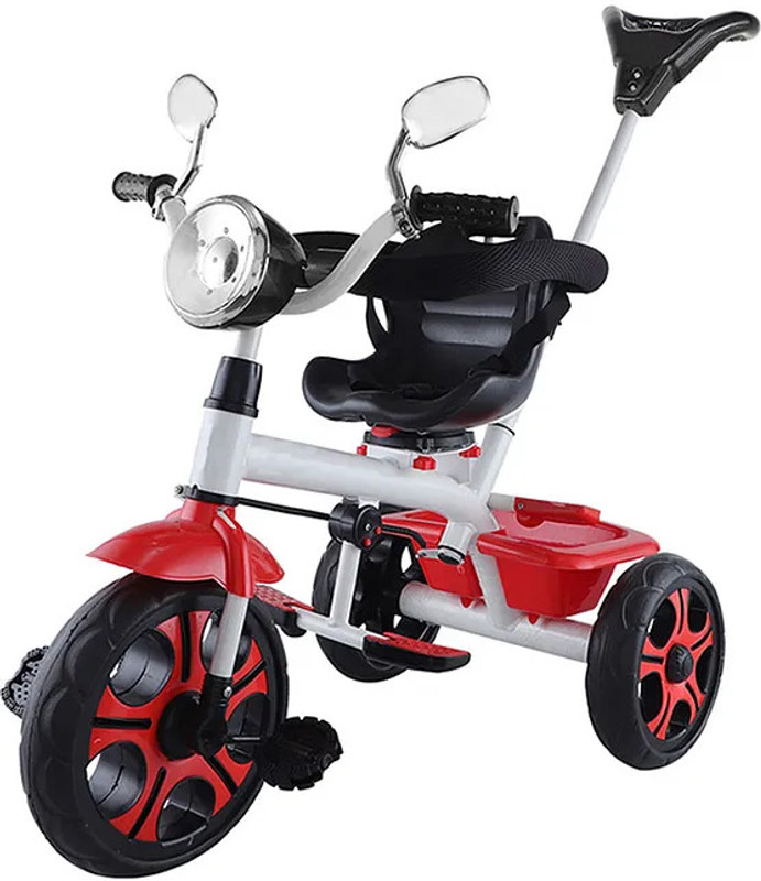 JoyRide CITY BLAZE PRO Kids|Baby Trike|Tricycle Light and Music for Kids|Boys|Girls Age Group 2 to 5 Years Tricycle(Red)