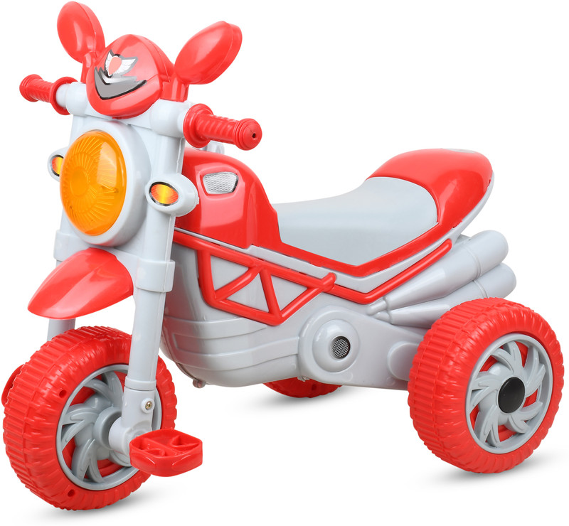 VARAA G KIDS TRICYCLE WITH MUSIC & LIGHT, MADE IN INDIA BEST QUALITY, FOR 3 TO 5 YR KID Tricycle(Red, Grey)