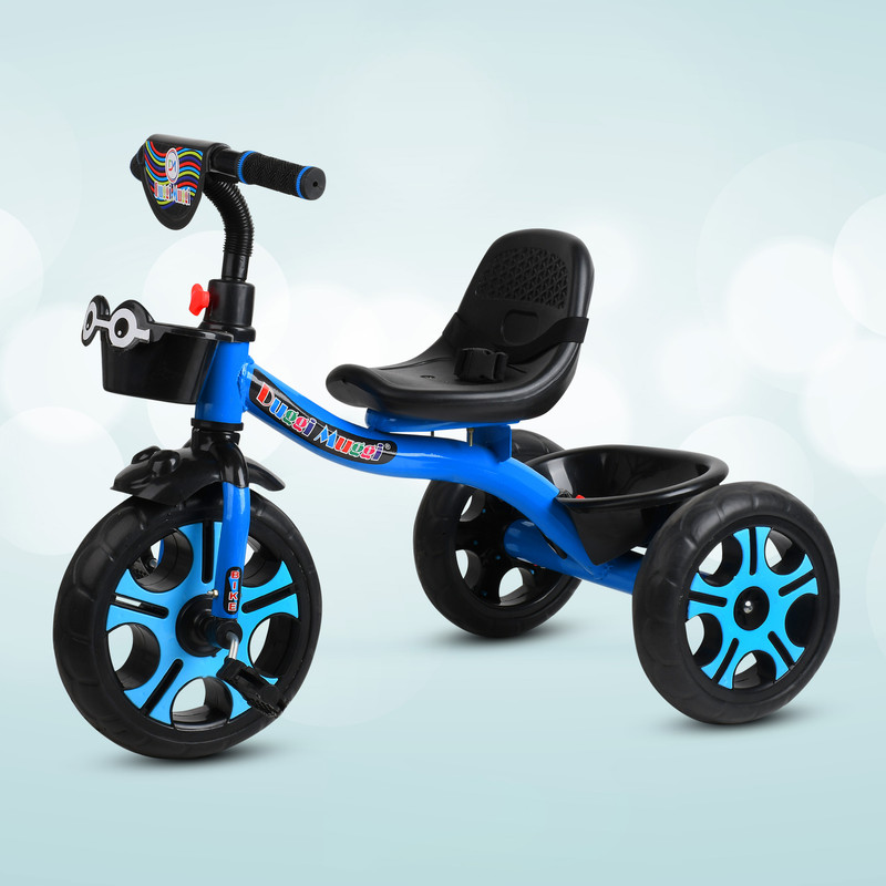 NEXOVA Recommended for Toddlers 2-5 Year Kids TriCycle Tricycle(Blue)