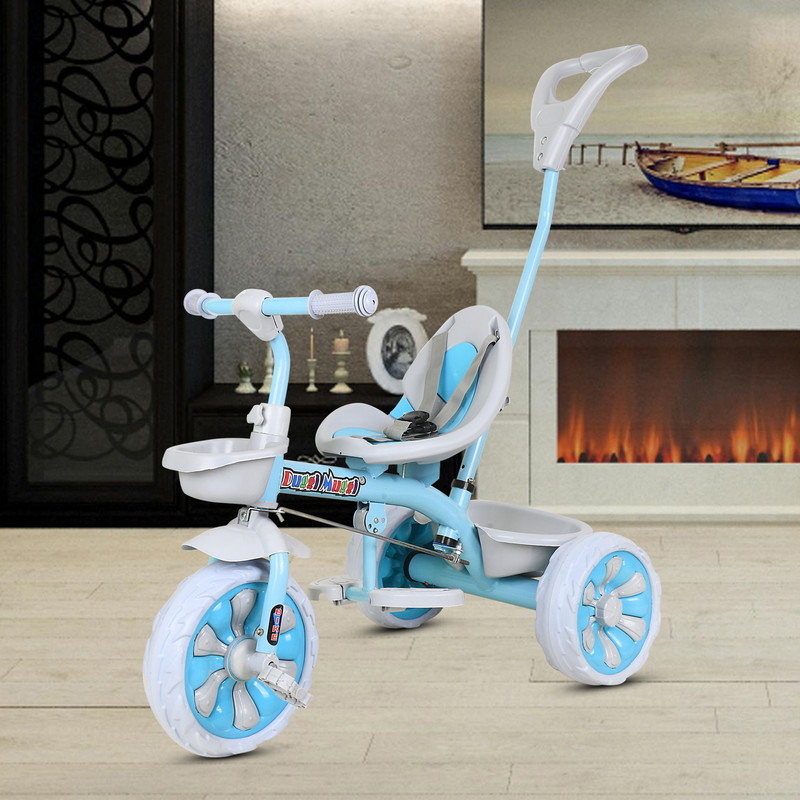 DUGGI MUGGI TriCycle Suitable for (1-5 Years) Kids 12 T (inch) Road Cycle(Single Speed, Blue, Rigid)