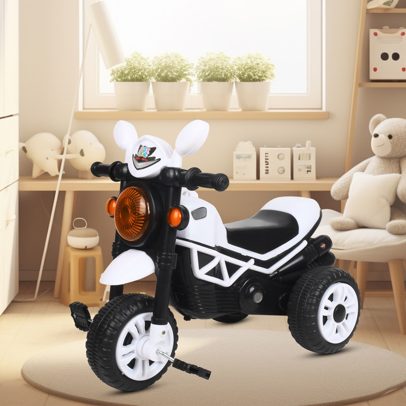 Dugri Tricycle for Kids Ride on for 12 Months to 60 Months Boys/Girls/ Cycle child best bullet black Tricycle(Black, White)