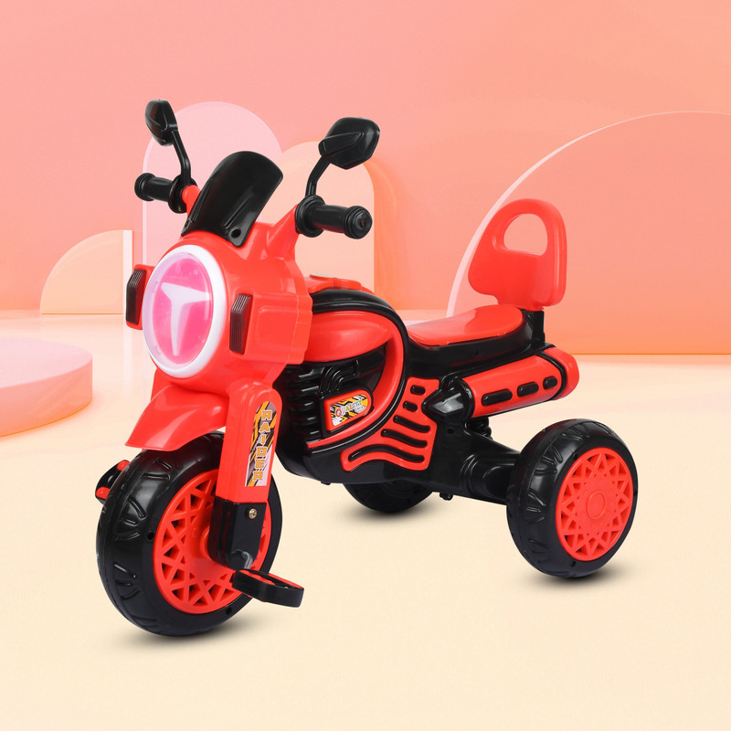 SPINERA PRO RAIDER TRICYCLE WITH MUSIC HORN & LIGHT(RED) PRO RAIDER TRICYCLE FOR KIDS WITH MUSIC AND LIGHTS(RED) Tricycle(Red, Black)