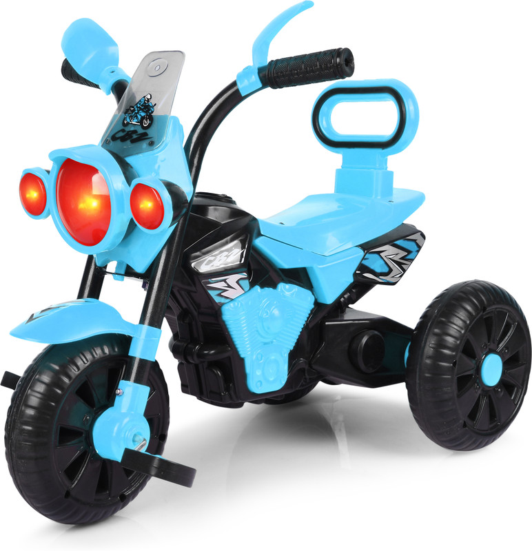 Dugri Baby Primum Bullet With Music,Light Comfortable Seat tricycle Ride-on for 2-6 Years Baby Boy & Baby Girl Tricycle(Yellow)