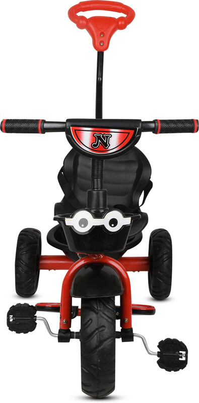 NEXOVA New Model Rambo Parental Kids Tricycle Tricycle(Red, Black)
