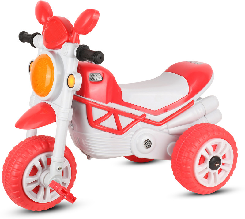 Dugri Kides Ride on for 12 to 60 Months Boys/Girls/Children Cycle PINK BULLET-3006 Tricycle(Red)