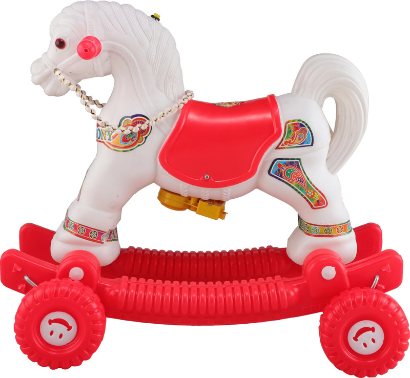 toyprofessor Baby Horse Rider for Kids 1-5 Years Birthday Gift for Kids 345678 Tricycle(Pink)