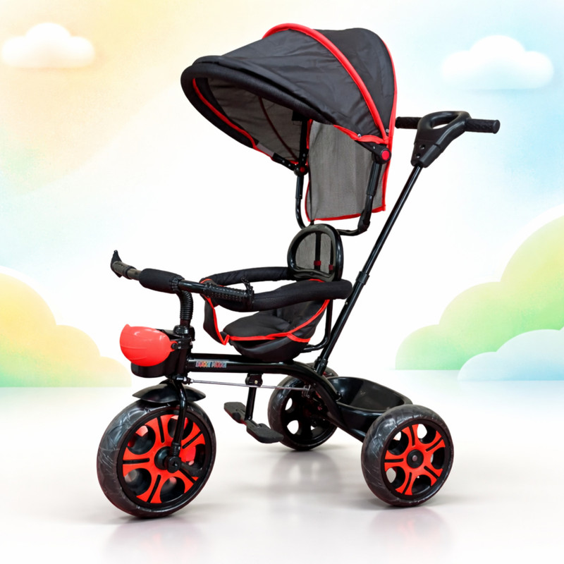 N2P Baby Cycle Canopy for Kids Tricycle Tricycle Premium Protective Canopy Tricycle(Orange)