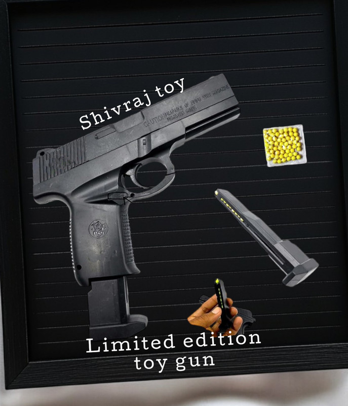 SHIVRAJ New Sigma edition high power kids toy mouser gun with 60 plus bullets Darts & Plastic Bullets(Black)