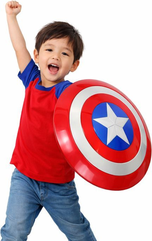 MY BABY LOVE A PERFECT CARE Superhero Pretend Play Shield for Kids | Durable Plastic Toy Armor Sets(Multicolor)