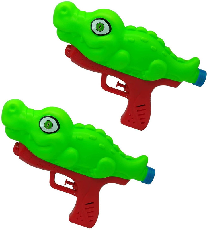 Brown Leaf Water Gun Pichkari Toys For Children Holi & Pool Party(Pack of 2) Water Gun(Blue)