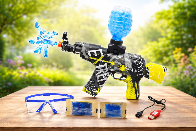 ZECOMMERCE WATER GEL GUN Water Gun(Yellow, Black)