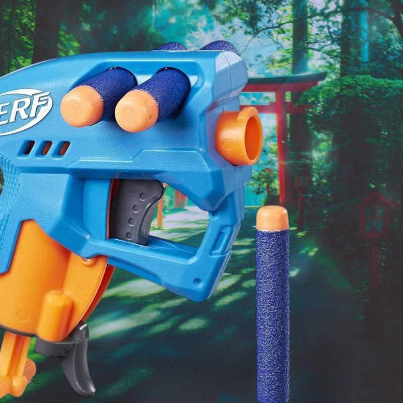 KinderTales Elite NanoFire Blaster, Single-Shot Darts(IND*38818), for Guns Guns & Darts(Multicolor)