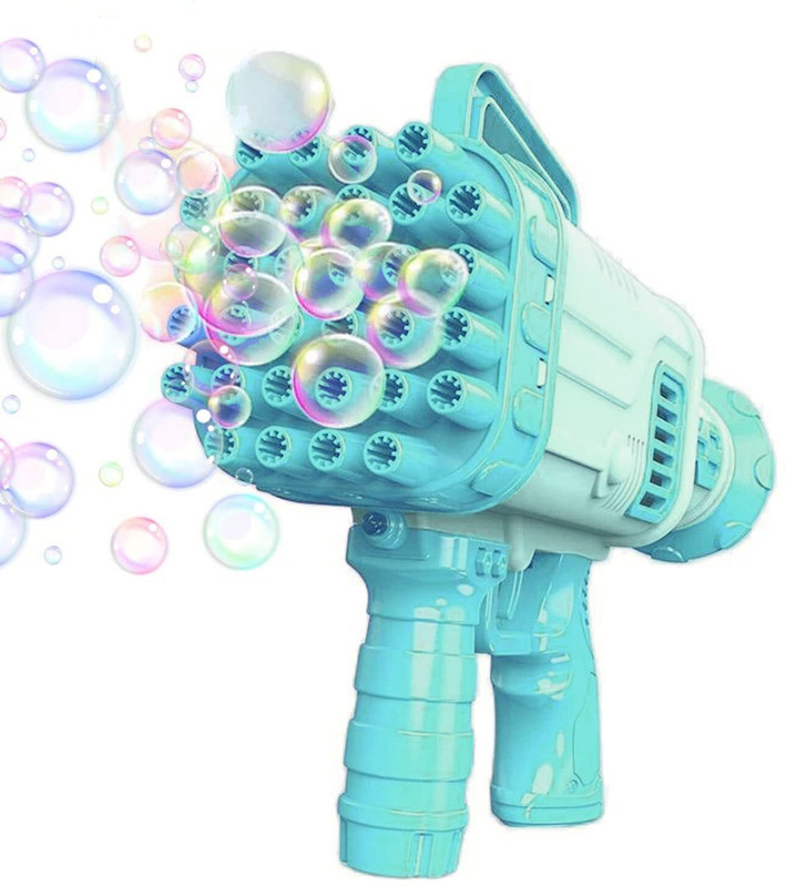 KidsCorner Bubble Machine for Kids Automatic Bubble Gun Leak Proof Design Water Gun(Green)