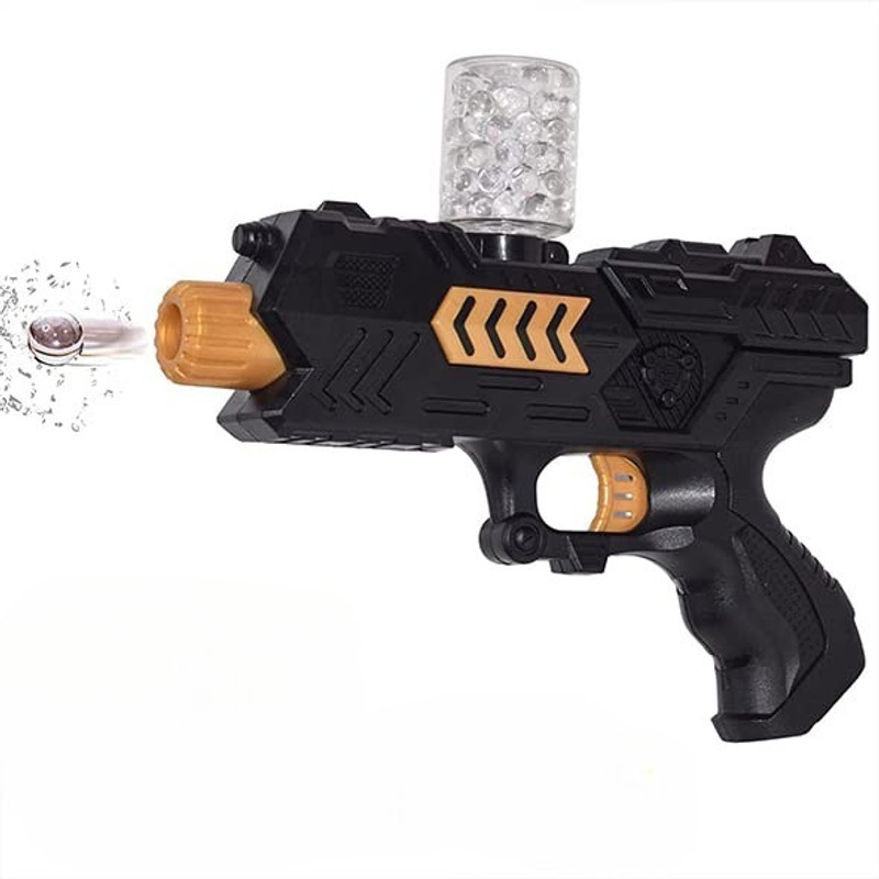Sambaby Two in One Soft Bullet & Jelly Gun MO02,Gun For kids Guns & Darts(Black)