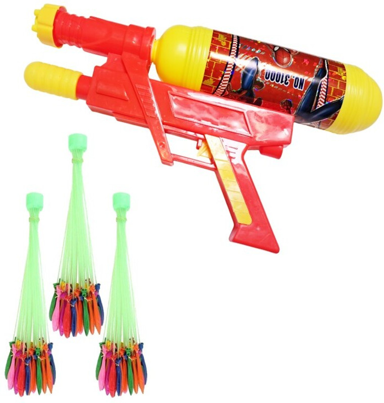Absolute Evolution Holi Pichkari Water Gun for Kids | High Pressure Water Gun | Water Gun Toy Water Gun(Red)