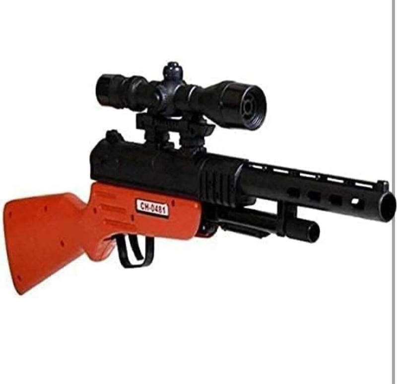ToyoWorld Real Looking M40 Black Toy Riffle Sniper Commando Gun Water Gun(Multicolor)