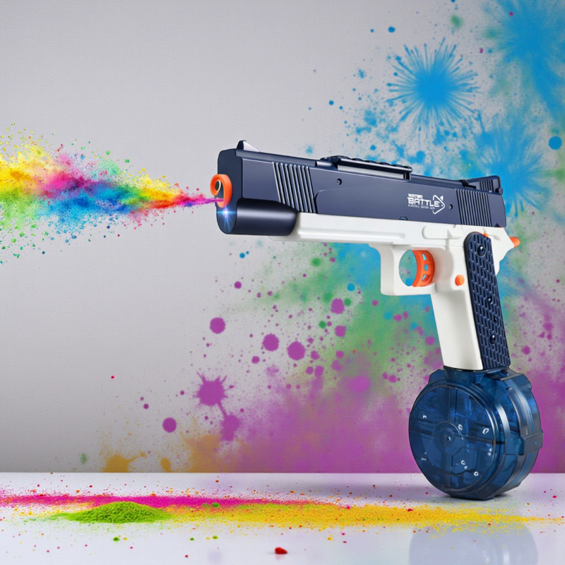 The Flyer's Bay Electric Water Gun Toy for Kids | Rechargeable Automatic Water Absorption Water Gun(Multicolor)