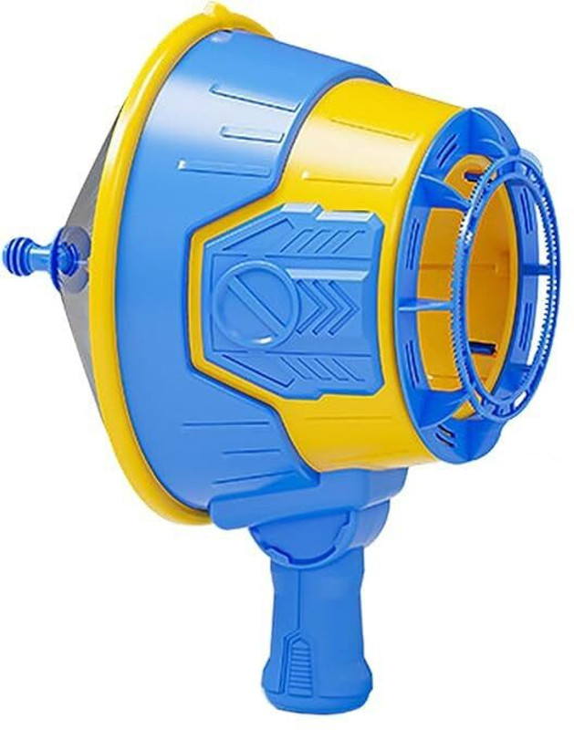 TRINGDOWN Automatic Bubble Gun Toy with LED Lights for Kids Outdoor Fun Water Gun(Multicolor)