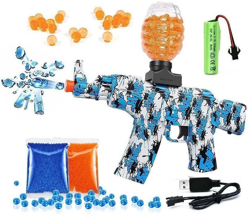 Toofuntoy Automatic Gel Blaster Toy Gun for Kids Guns & Darts(Multicolor)