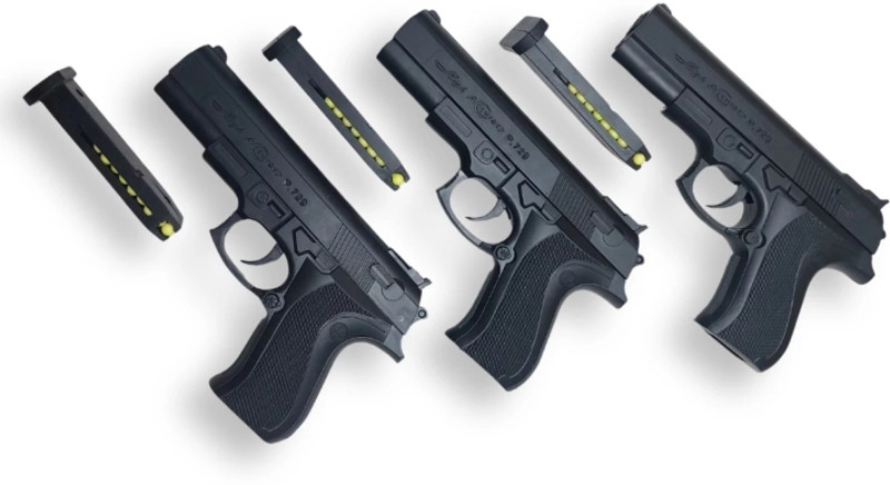 Harsun RAJESH KI ABNDOOK PACK OF 3 Guns & Darts(Black)