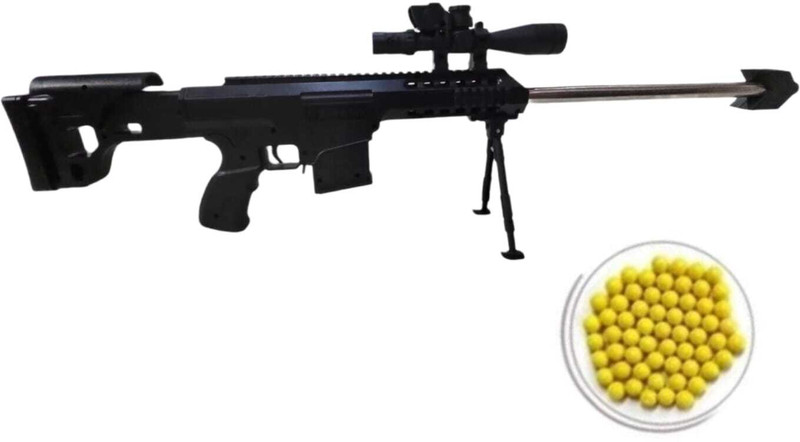 vanshanchal ACE PUBG Style Toy Gun for Boys with 500 BB Bullets Guns & Darts(Black)
