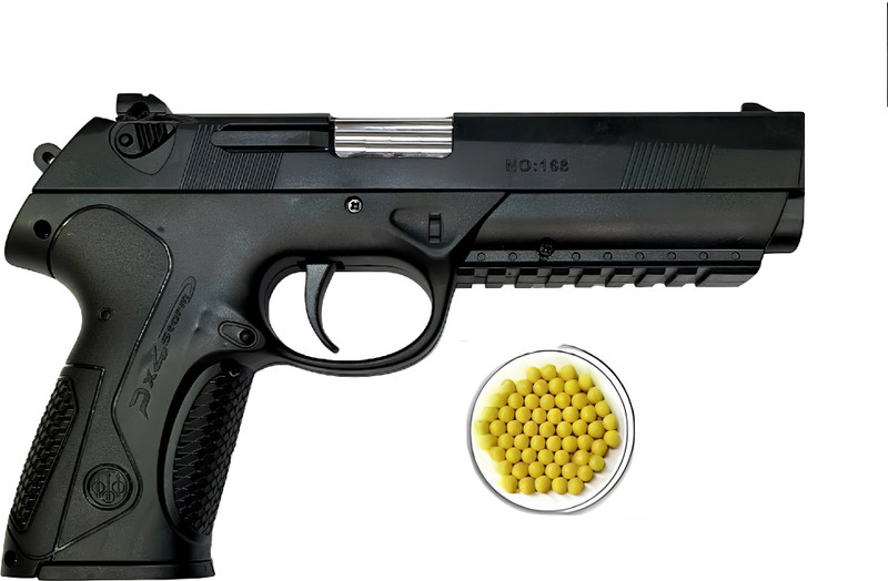 Cambly Plastic Mauser Toy Gun with 110+ BB Bullets for Kids|Long Range|Premium Quality| Guns & Darts(Black)
