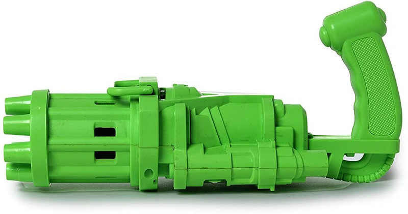 Lattice Gatling gun Bubbles Gun Multicolor Water Gun(Multicolor)