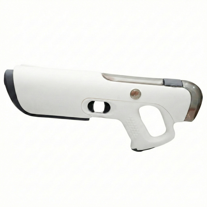 techtree Durable White Plastic Toy Gun Blaster with Modern Design for Children Water Gun(White)