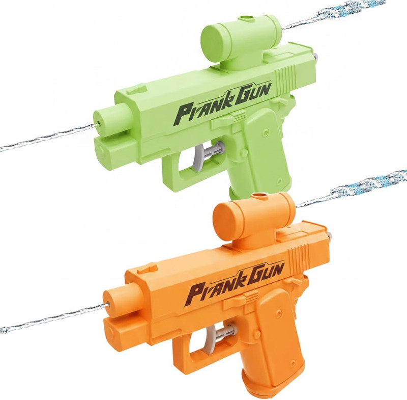 Ascension Prank Two-Way Water Gun Double Spray Squirt Gun for Kids and Adult(Pack Of 2) Water Gun(Multicolor)