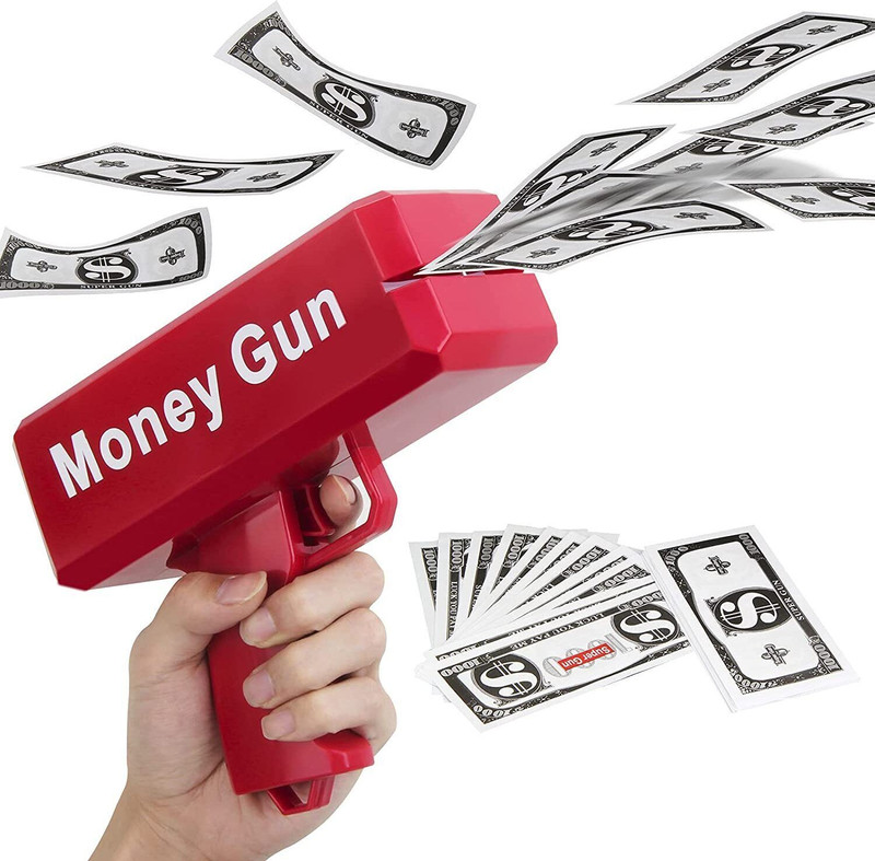 Raga Plus Super Gun SL-51 Money Gun(Red)
