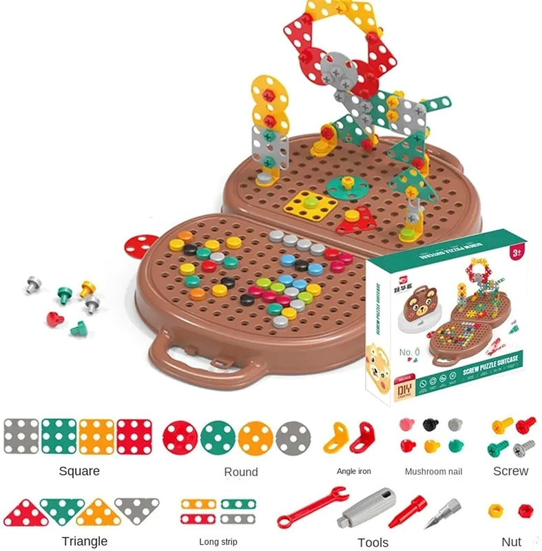 Sukan Tex Kids DIY Drill Building Tool Kit(Multicolor)