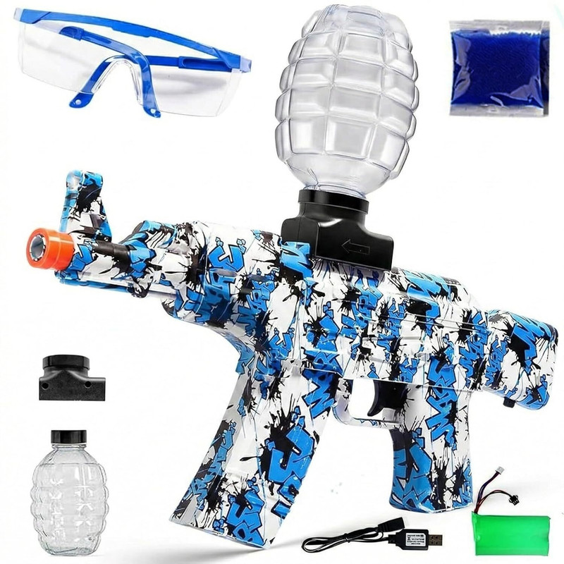 Seth Sawariya Enterprises Electric Rechargeable Gel Ball Blaster Toy Gun With Protective Goggles Water Gun(Multicolor)