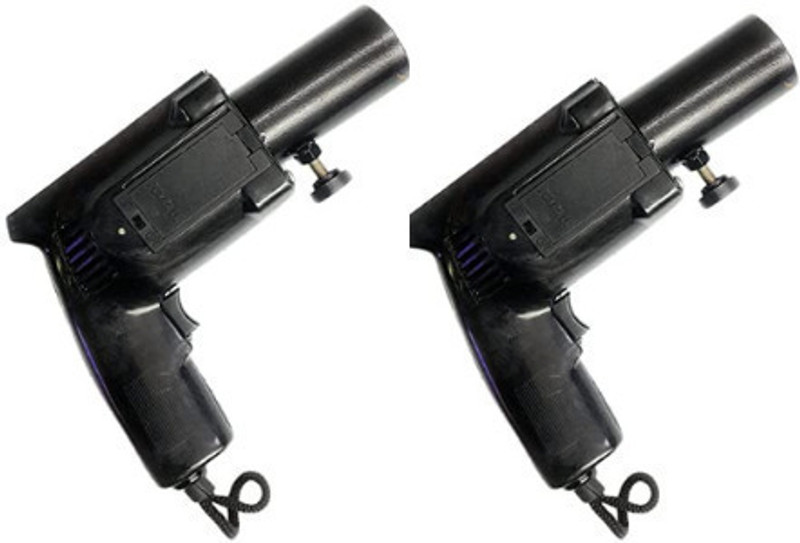 RAI COLLECTIONS Pyro Wedding Cold Pyro Gun Sparkular Gun Motion Controller 2 combo Diwali Gun(Black)