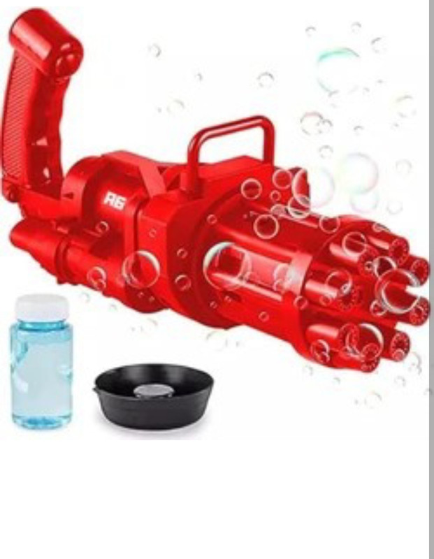 Rachan enterprise 2 pcsBubble Gun Toy for Kids multicolour Water Gun(Red)