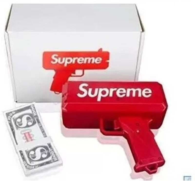 Pepstter Super Money Gun Toy Cash Firing Toy Gun, Make it Rain Real Money Dispenser Money Gun(Multicolor)