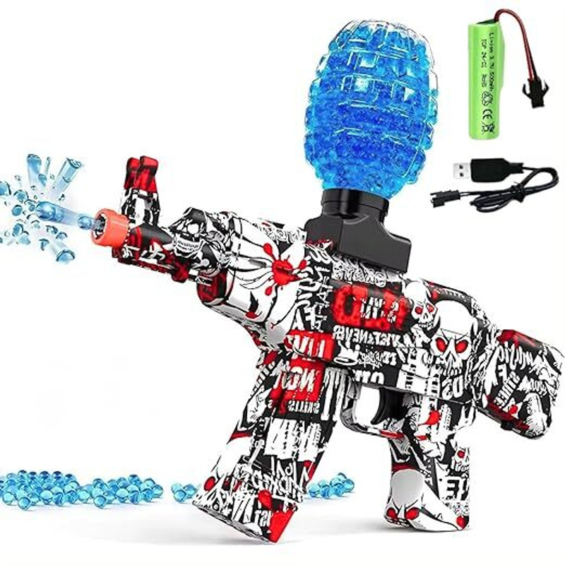 AashiNova Gel Water Blaster Gun for Kids & Adults | High-Speed Water Guns & Darts Water Gun(Multicolor)