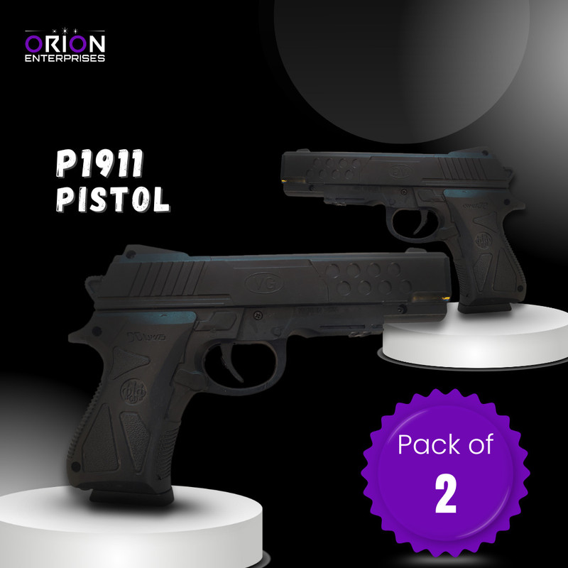 ORION ENTERPRISES PREMIUM-QUALITY-HIGH-PERFORMANCE-P1911-PISTOL Guns & Darts(Black)