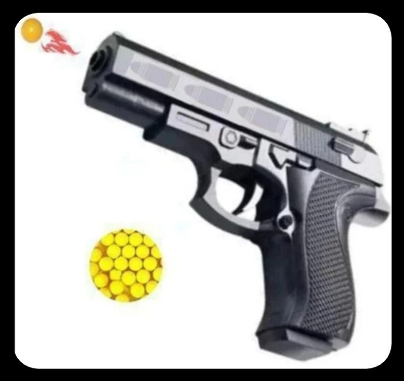 Dashify BNew GUBBAR MOUSER TOY GUN WITH 60 BULLETS Darts & Plastic Bullets(Black)