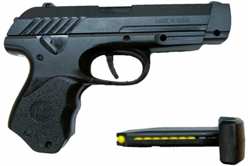 YASH Super toy gun for the kids and child with extra bullets Darts & Plastic Bullets(Black)