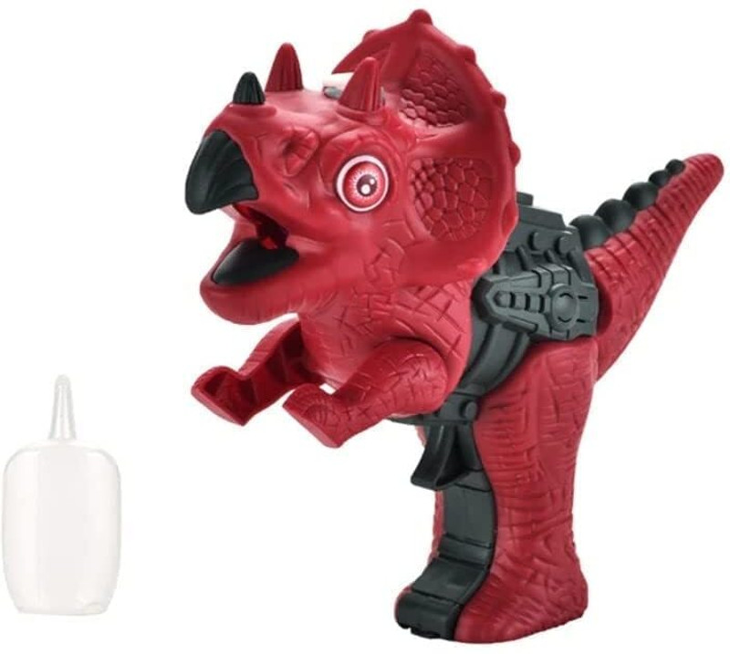 K.D Tinytots Mini Dinosaur Dino Machine Gun Toy with Spray Smoke Effect, Mist Water Gun(Multicolor)