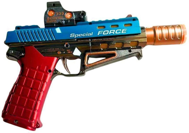 Bell'Essence Smoke Gun For Kids | LED Blaster With Cool Smoke Effect | Water Gun(Multicolor)