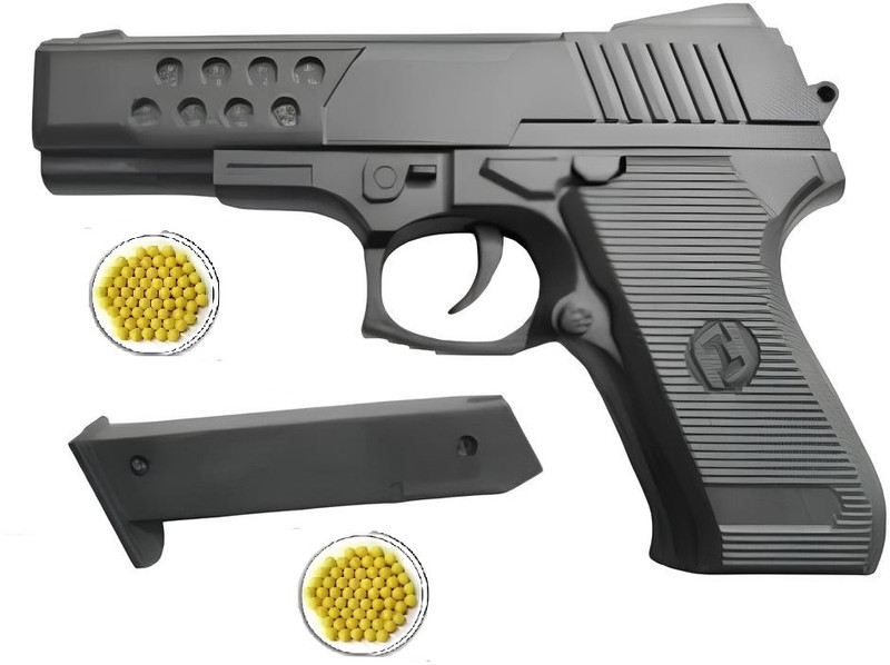 N K Hol Air Sports Mauser Toy Gun with 65 BB Bullets for Kids | Guns & Darts(Black)