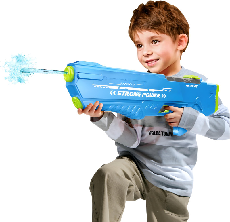Toybot Large Rechargeable Electric Water Gun with Auto Refill & 25 Ft Range Holi Water Gun(Multicolor)