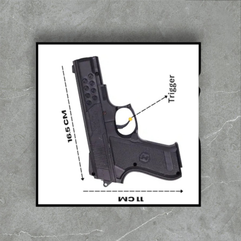 SHIVRAJ Ditto real looking toy gun big toy mouser gun for IPL lovers Guns & Darts(Black)